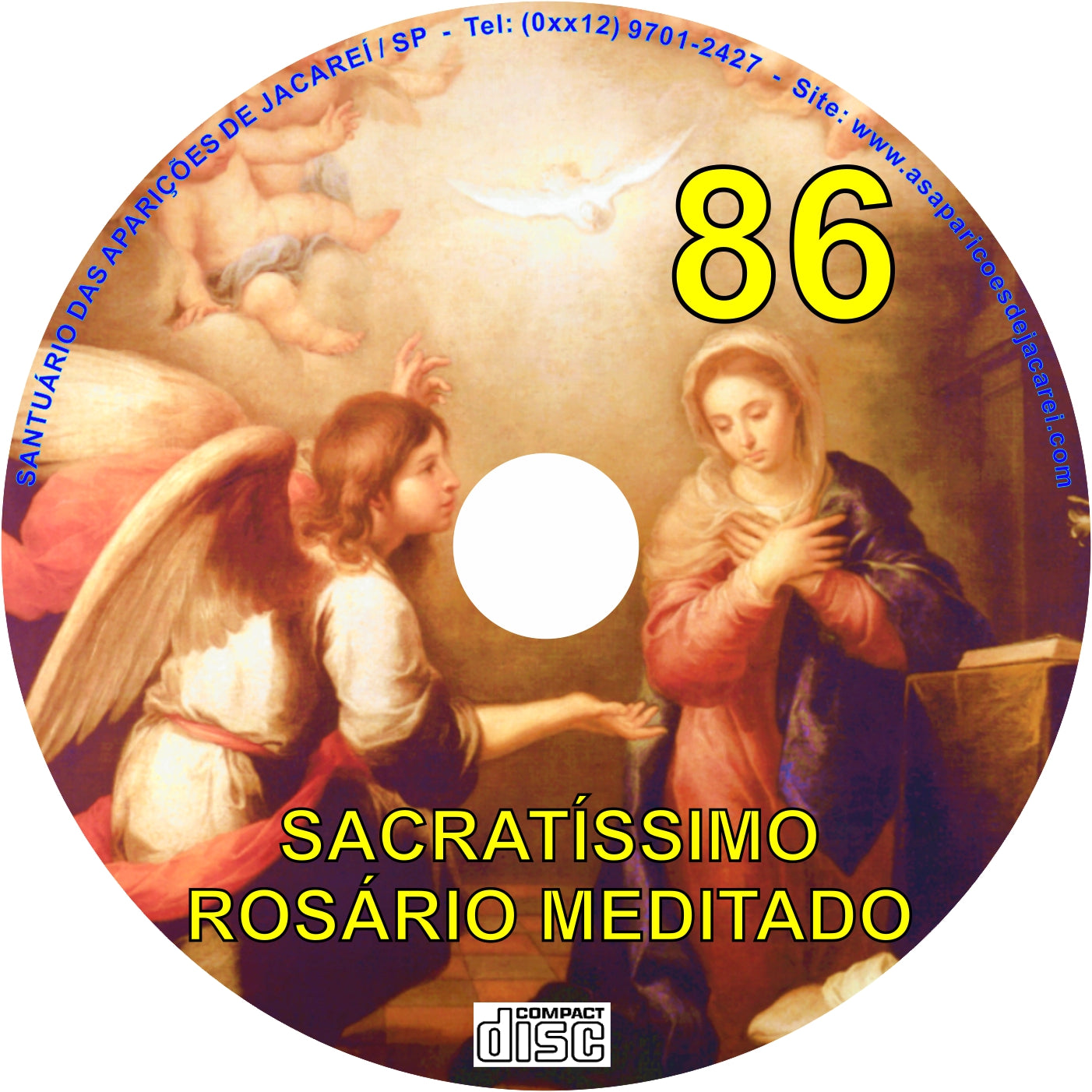 CD Rosário Meditado 086 CD Rosário Meditado 086